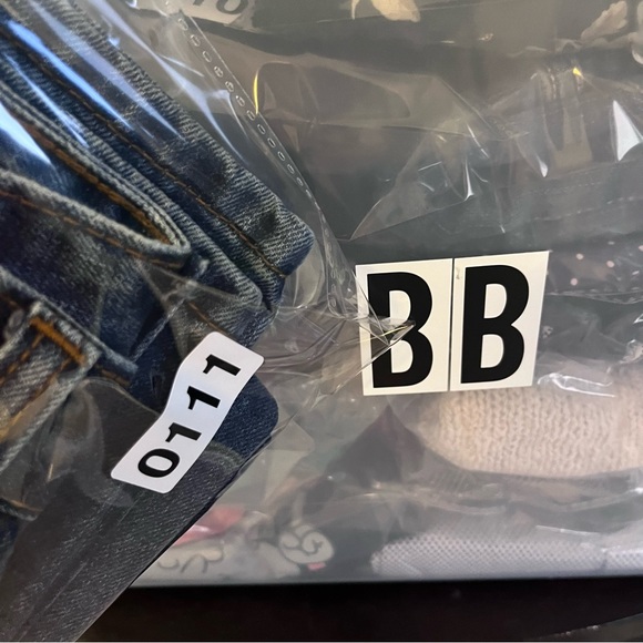 Vintage Jeans Mens 30X30 Y2K Brooklyn Xpress Distressed Patch Denim Destroyed - Picture 10 of 12